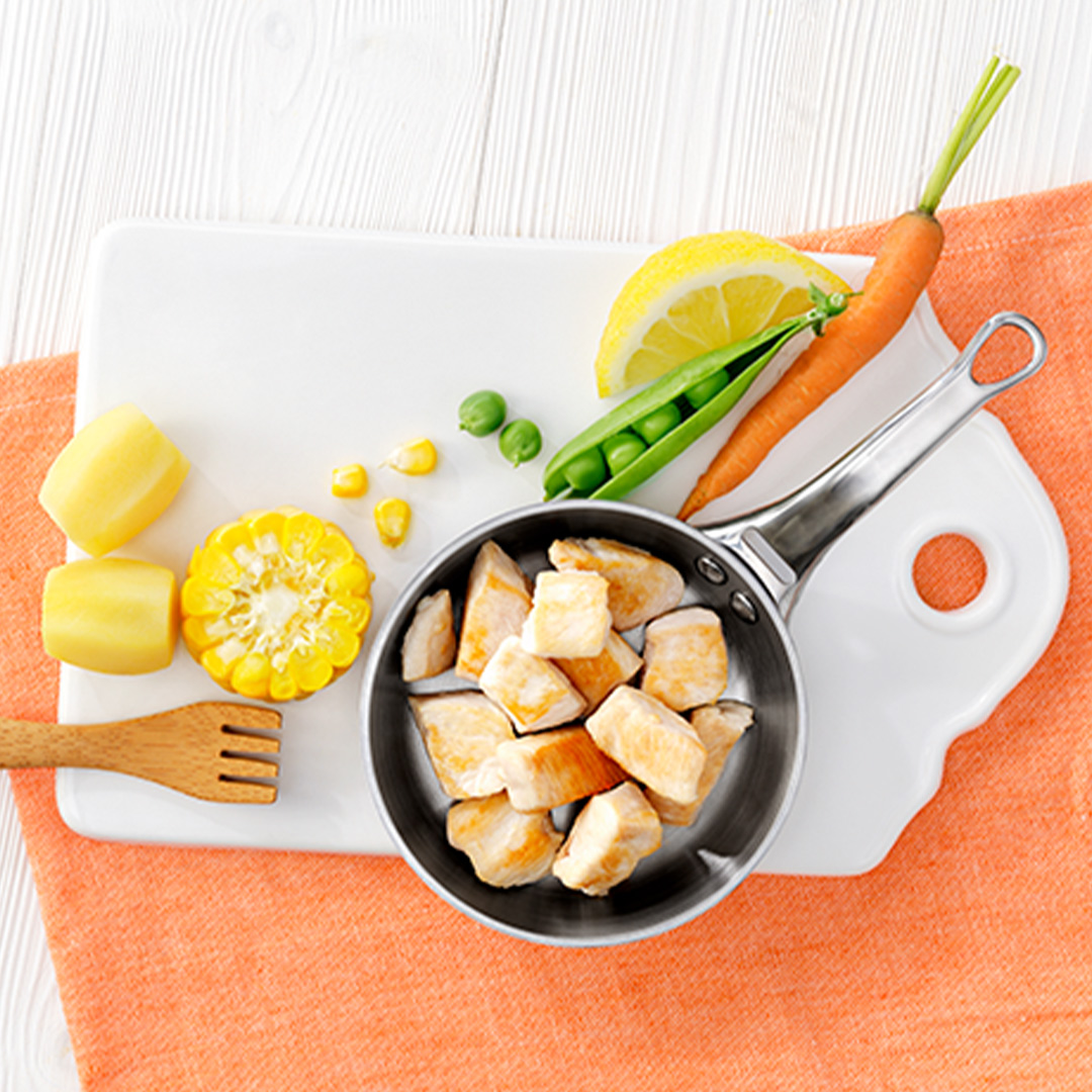 Chicken and vegetables