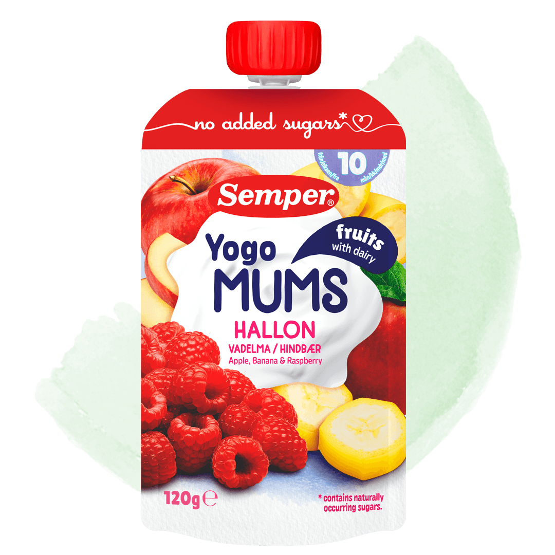 Yogo Mums omena, banaani, 10kk